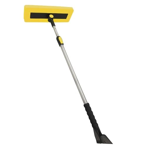 Snow Joe Snow Joe 2-In-1 Telescoping Snow Broom and Ice Scraper