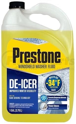 Prestone Prestone AS253 De-Icer Windshield Washer Fluid, 1 gallon